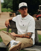 Walker Kooka Classic Cap - Cream / Black - Walker Golf Things