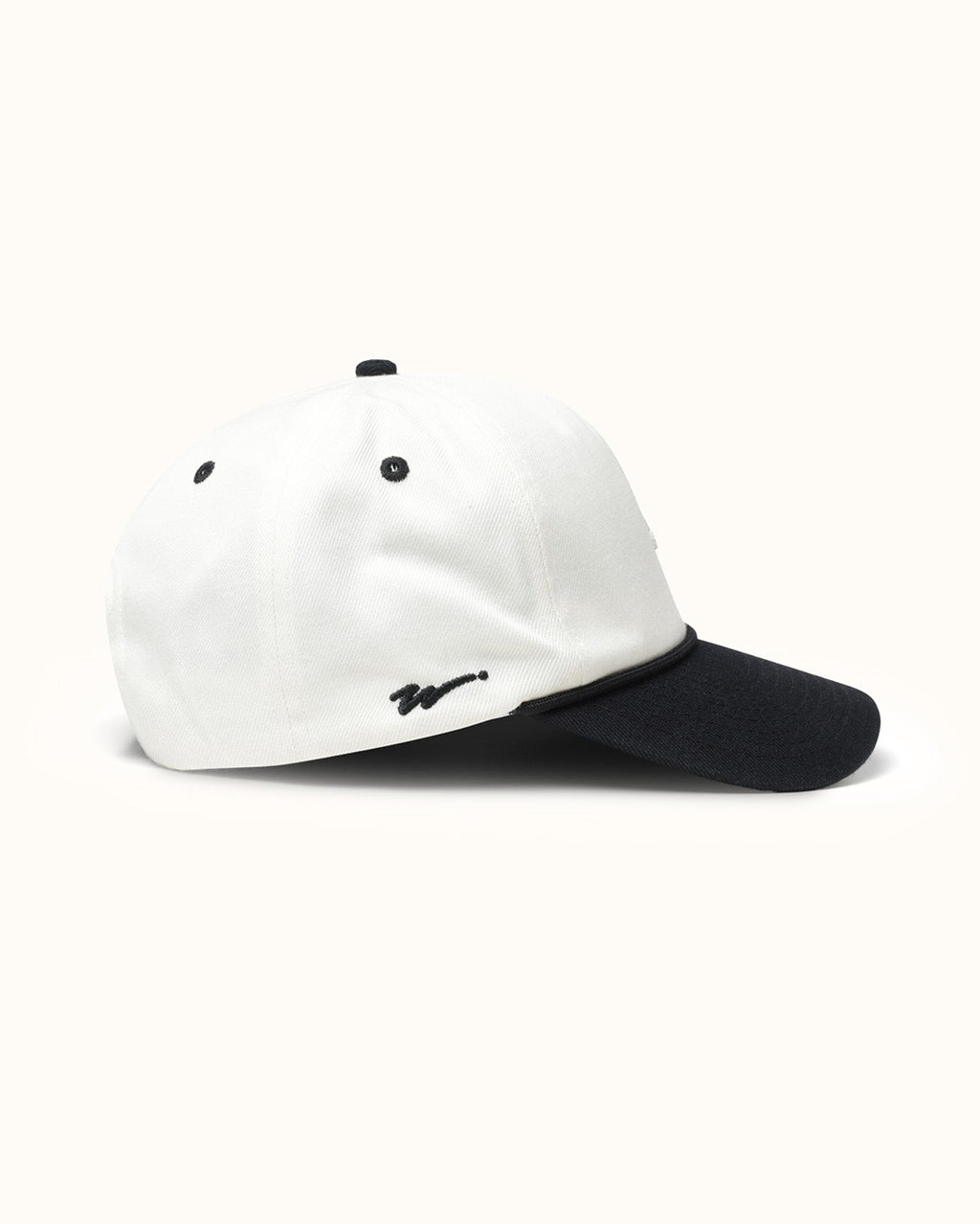 Walker Kooka Classic Cap - Cream / Black - Walker Golf Things