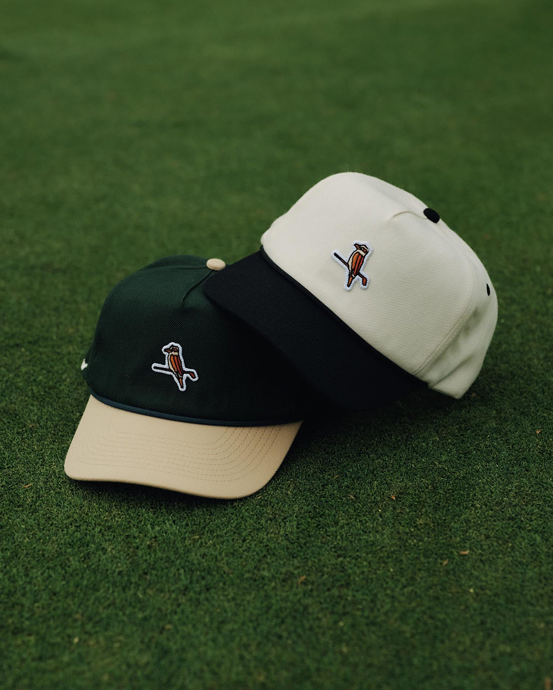 Walker Kooka Classic Cap - Cream / Black - Walker Golf Things