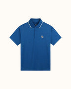 Walker Members Polo - Pacific Blue - Walker Golf Things