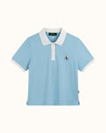 Walker Womens Kooka Polo - Powder / White - Walker Golf Things