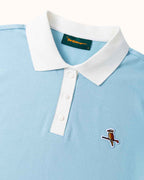 Walker Womens Kooka Polo - Powder / White - Walker Golf Things