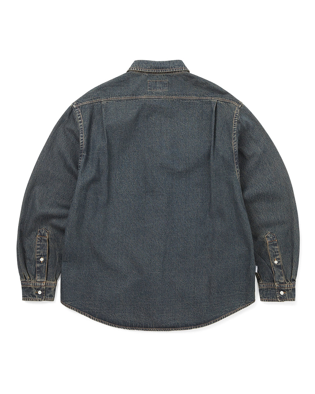 Washed Denim Shirt - Dusty Mud - thisisneverthat