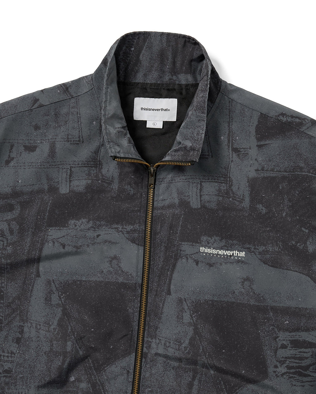 Washed INTL Team Jacket - Patchwork - thisisneverthat