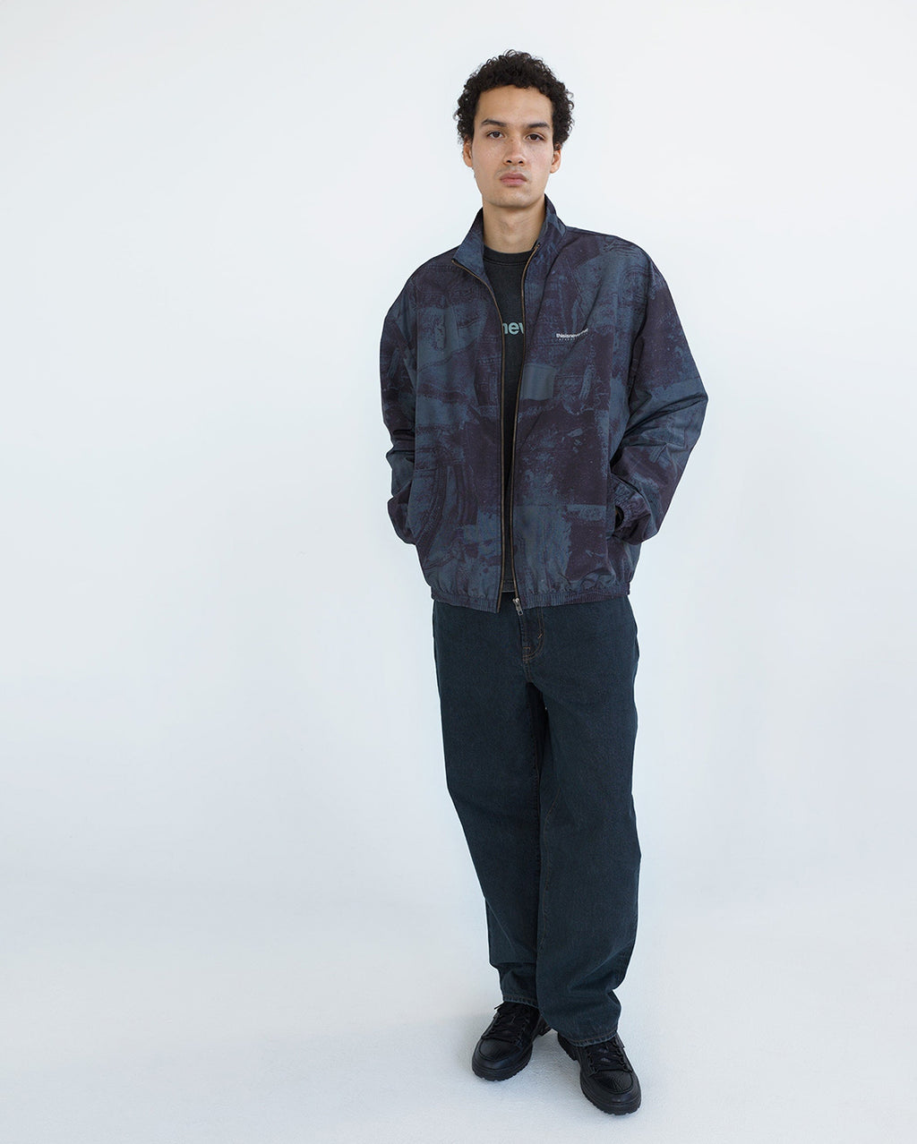 Washed INTL Team Jacket - Patchwork - thisisneverthat