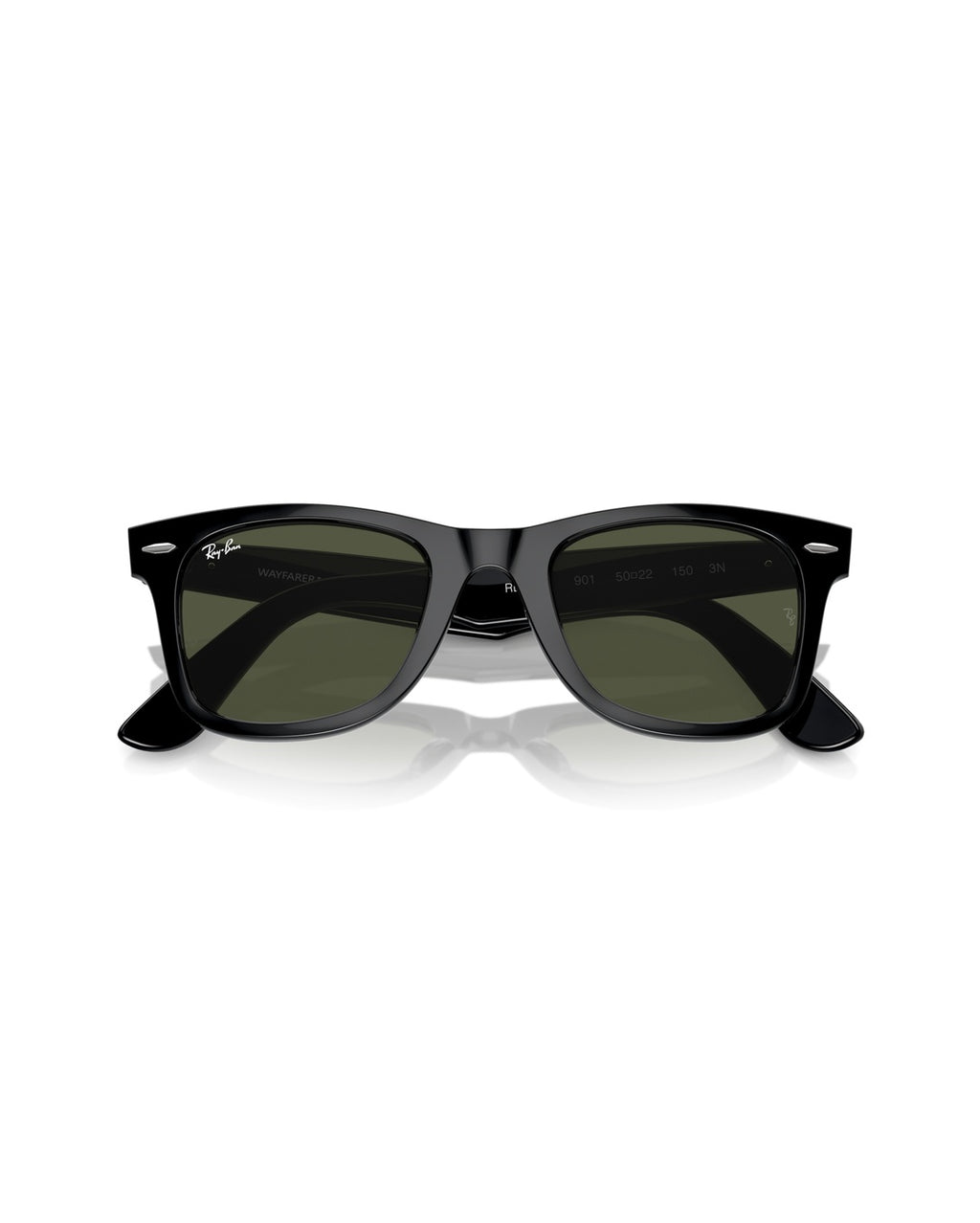 Wayfarer Classic Sunglasses - Black/G-15 Green - Ray-Ban