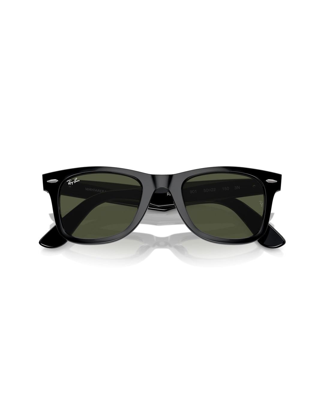 Wayfarer Classic Sunglasses - Black/G-15 Green - Ray-Ban