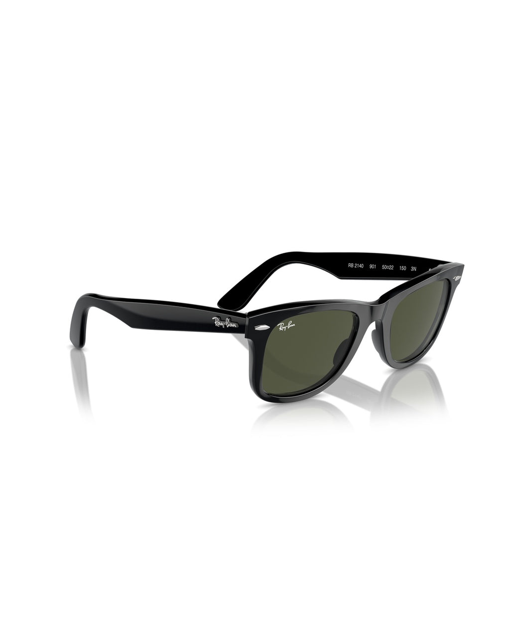Wayfarer Classic Sunglasses - Black/G-15 Green - Ray-Ban
