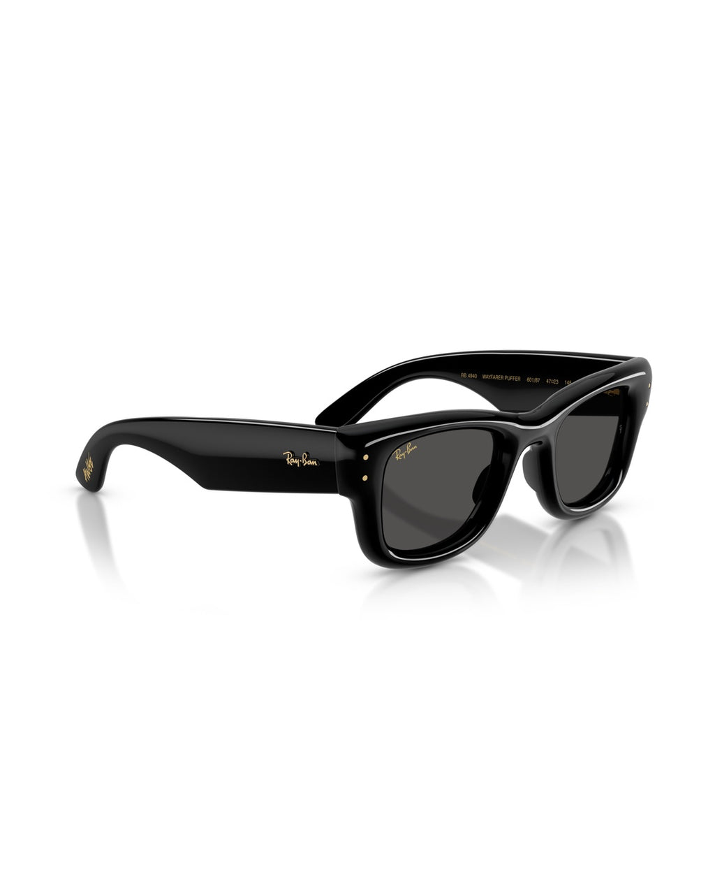 Wayfarer Puffer Sunglasses - Black/Ultra Black - Ray-Ban
