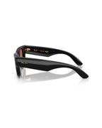 Wayfarer Puffer Sunglasses - Black/Dark Violet - Ray-Ban