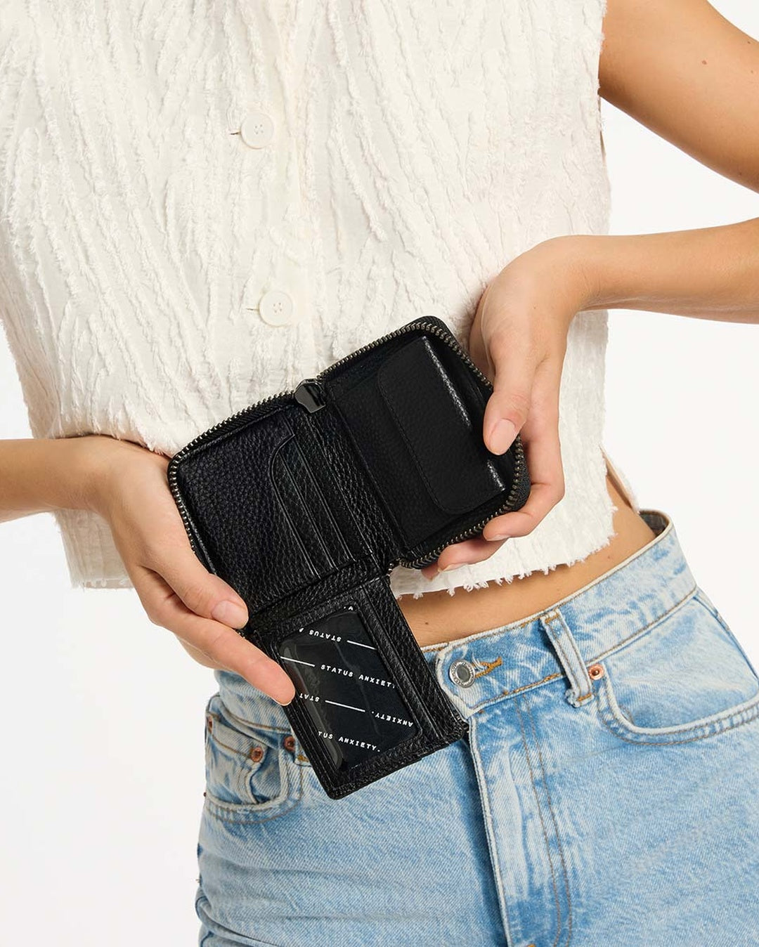 Wayward Wallet - Black - Status Anxiety