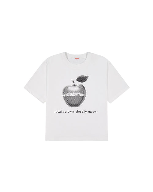 Apple T-Shirt - White by Checks Downtown