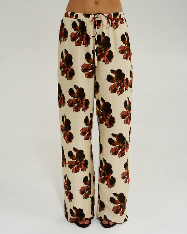 Wide Leg Pant - Butter Fleur - Summi Summi
