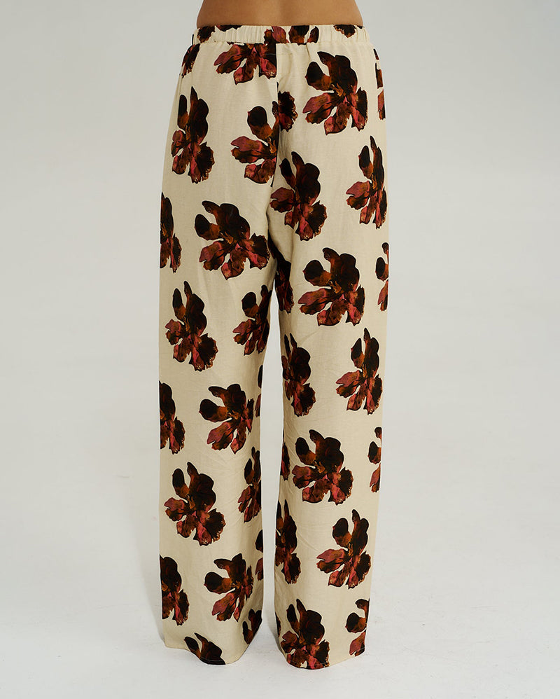 Wide Leg Pant - Butter Fleur - Summi Summi