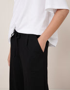 Wide Leg Pants - Black by Kowtow - view 2