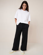 Wide Leg Pants - Black by Kowtow - view 3