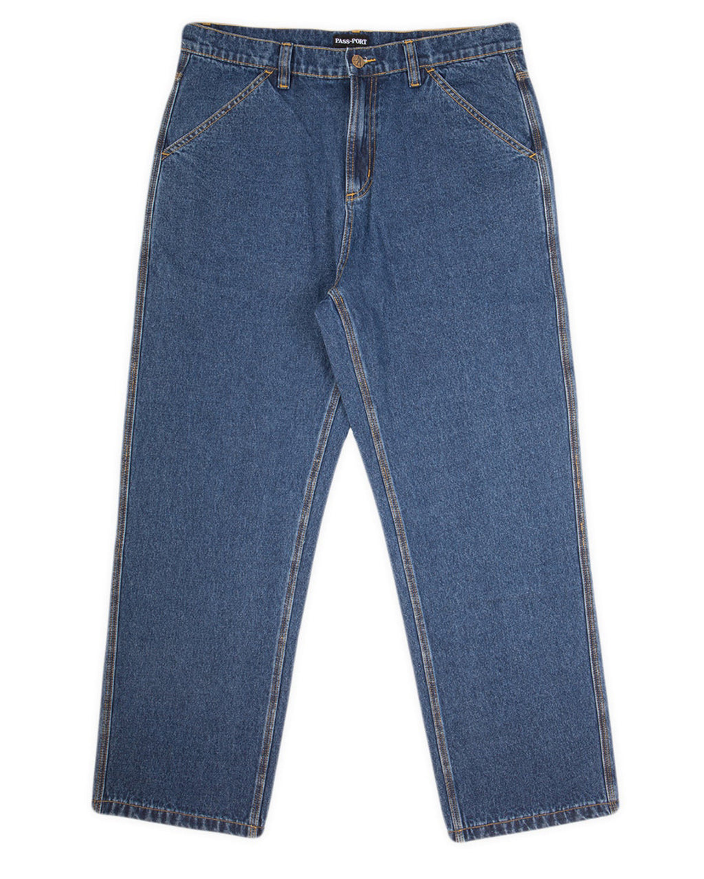 Workers Club Classic Jean - Washed Dark Indigo - Pass-Port