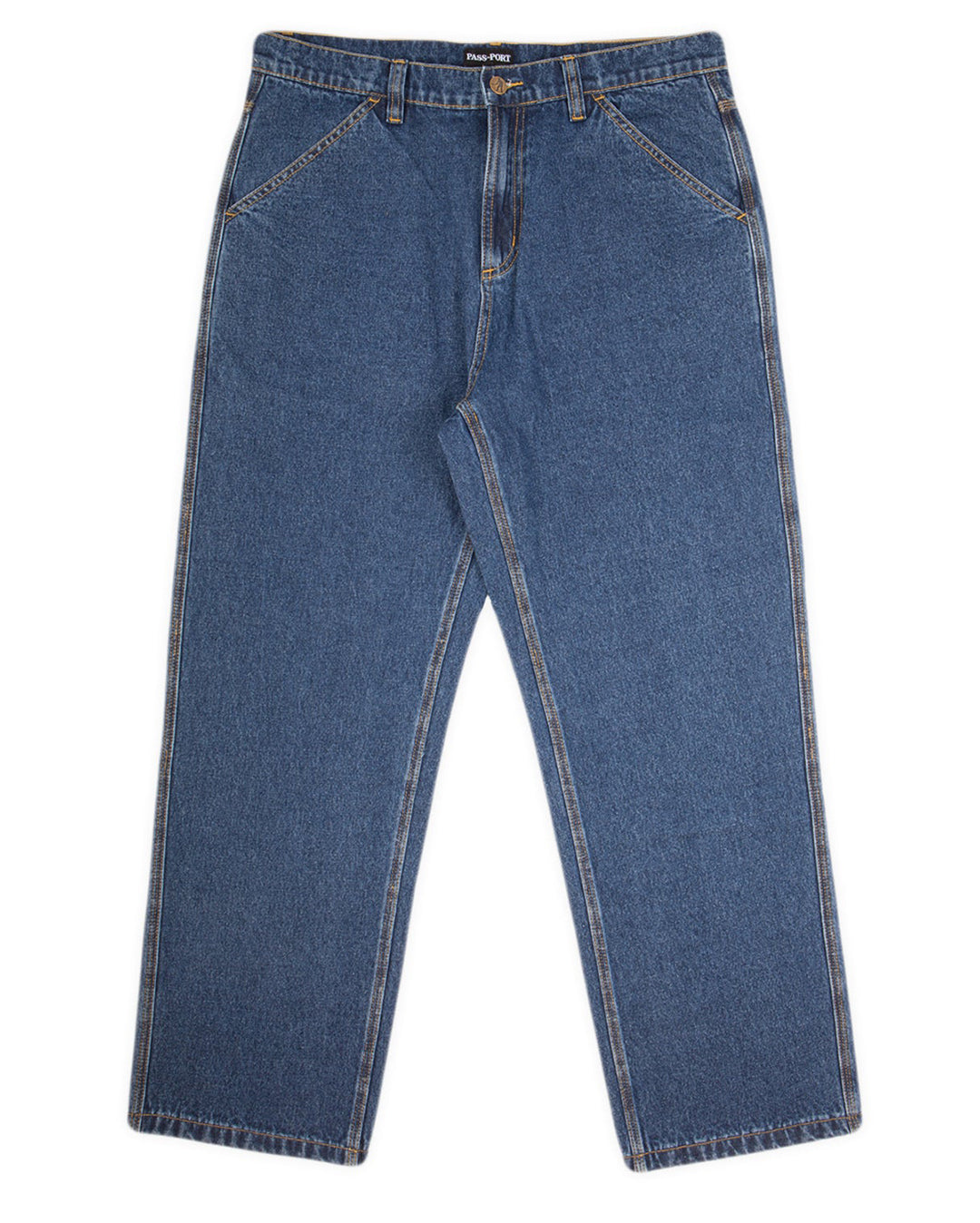 Workers Club Classic Jean - Washed Dark Indigo - Pass-Port