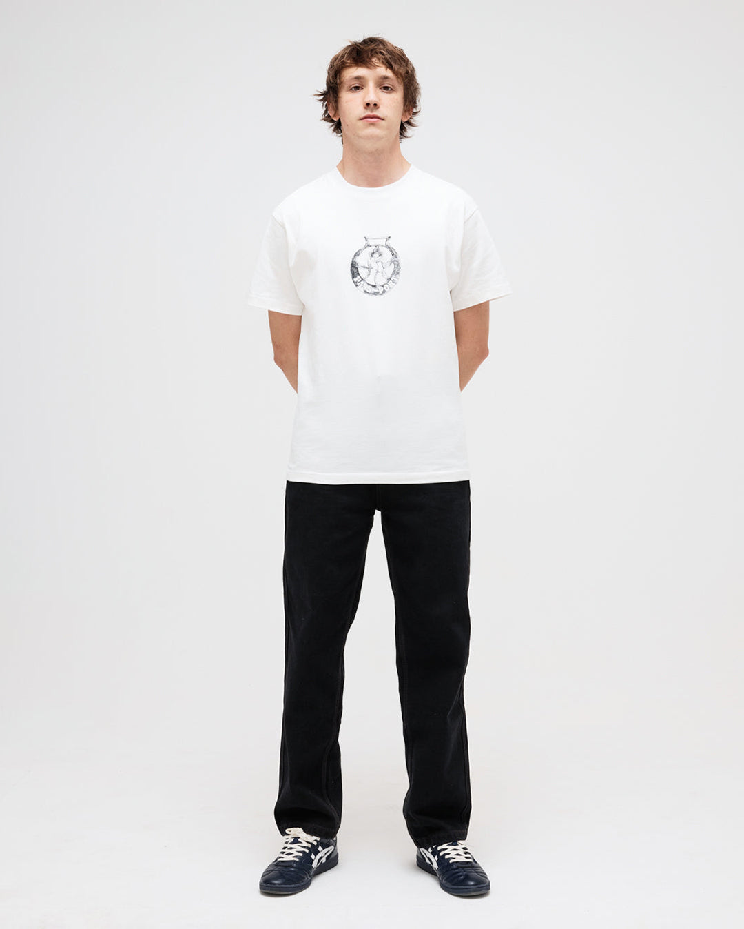 Workers Club Straight Leg Jean - Washed Black - Pass-Port