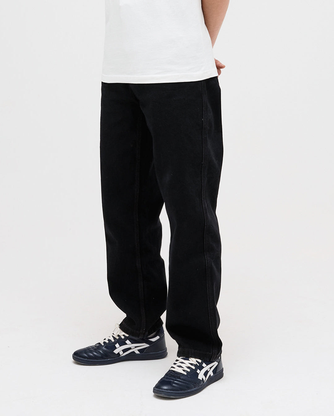 Workers Club Straight Leg Jean - Washed Black - Pass-Port