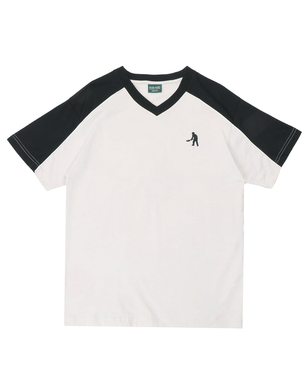 Workers Stripe Organic Jersey - Bone/Black - Pass-Port