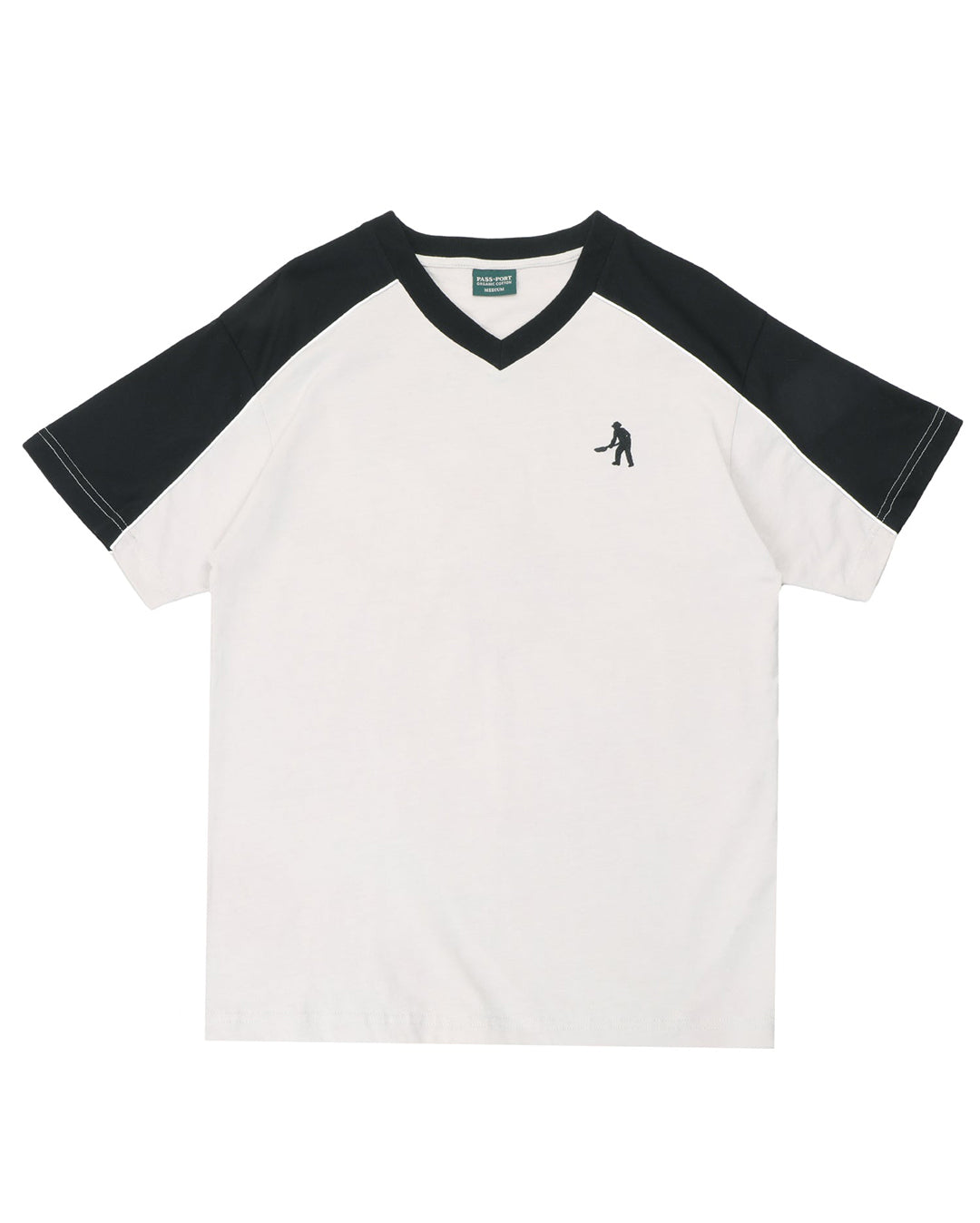 Workers Stripe Organic Jersey - Bone/Black - Pass-Port