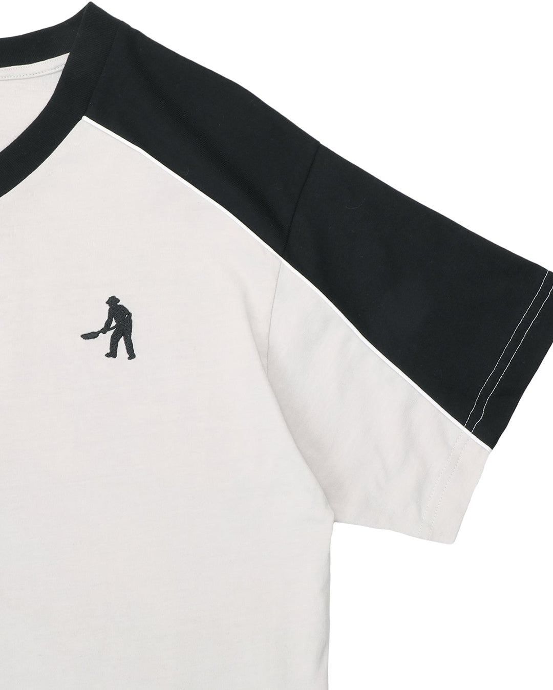 Workers Stripe Organic Jersey - Bone/Black - Pass-Port