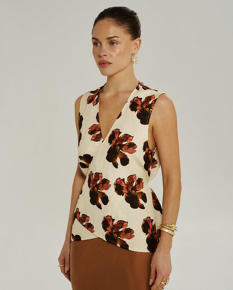 Wrap Vest - Butter Fleur - Summi Summi