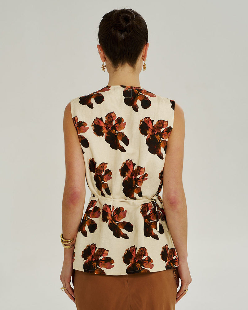 Wrap Vest - Butter Fleur - Summi Summi