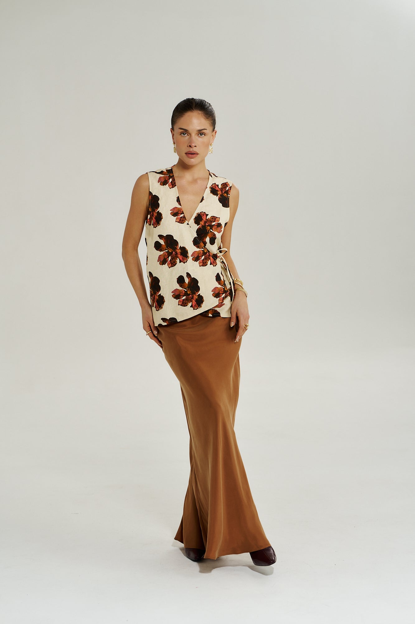 Wrap Vest - Butter Fleur - Summi Summi