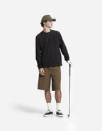 Windblocker Long Sleeve Crew - Black by Fantl Sport
