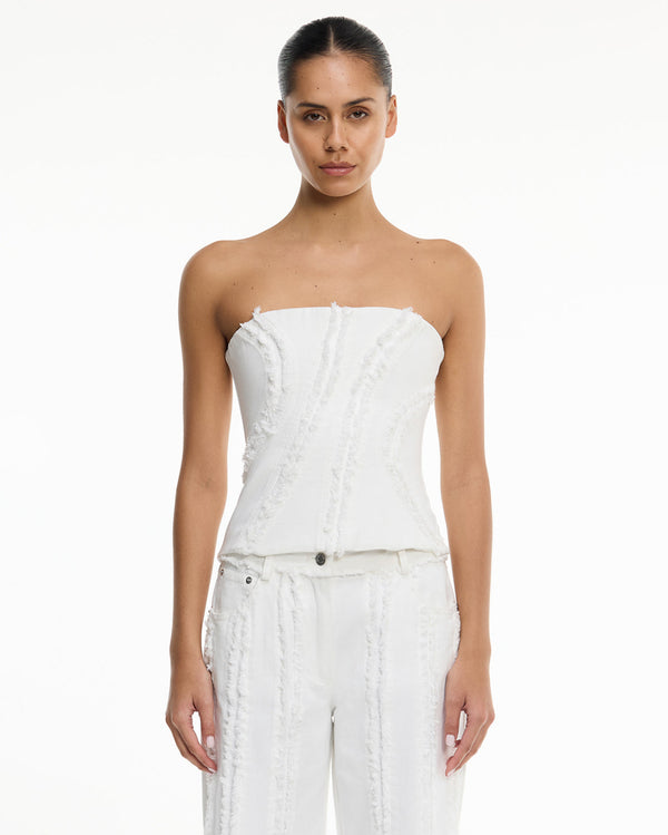 Xiorra Strapless Top - Ivory - Significant Other