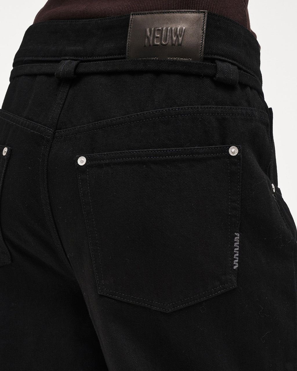 Yoko Baggy Gasoline - Jet Black - Neuw