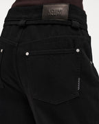 Yoko Baggy Gasoline - Jet Black - Neuw