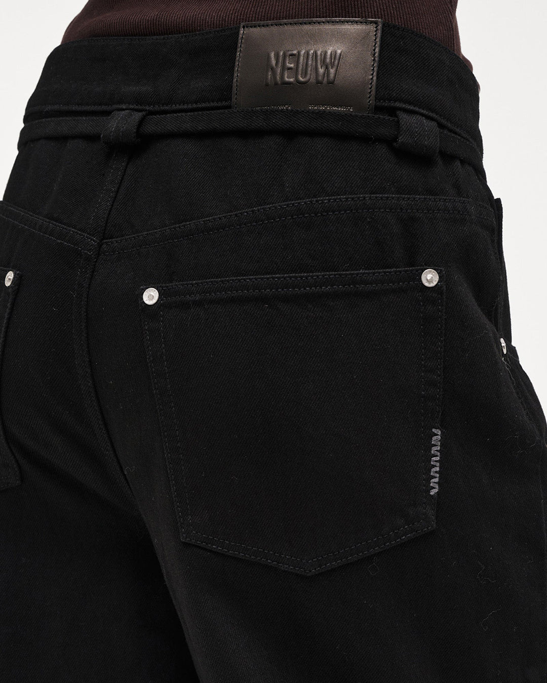 Yoko Baggy Gasoline - Jet Black - Neuw