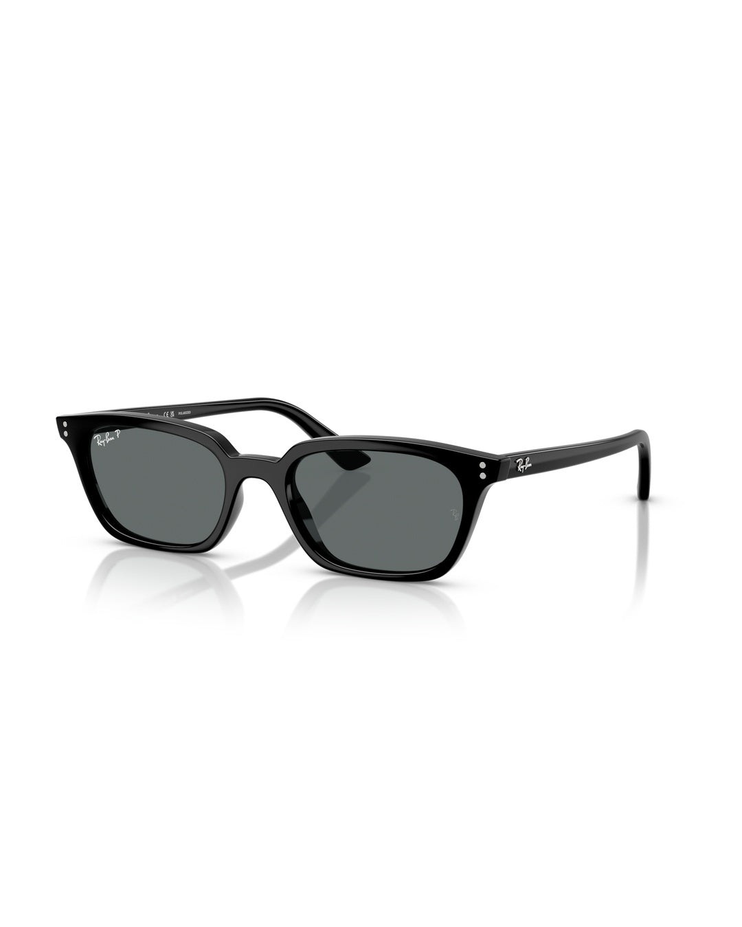 Zaya Sunglasses - Black/Dark Grey Polarised - Ray-Ban
