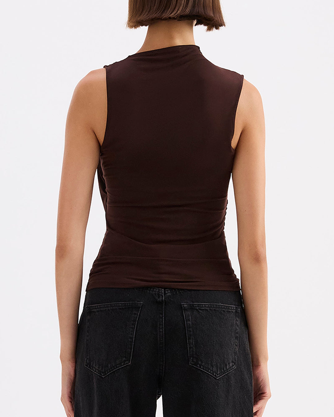 Zelda Top - Raisin - Nude Lucy