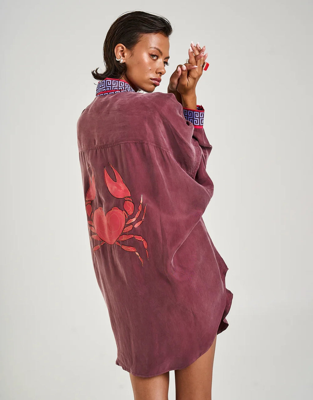 Long Sleeve Oversize Shirt - Zodiac