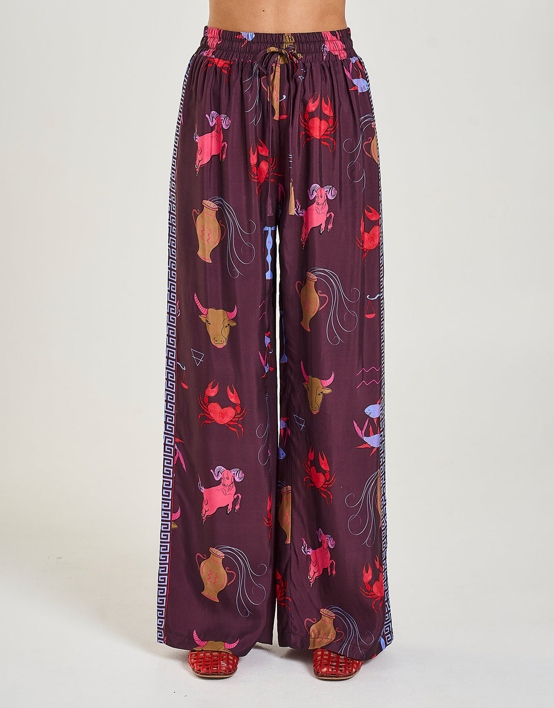 Wide Leg Pants - Zodiac
