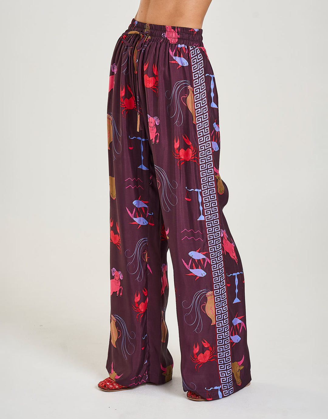 Wide Leg Pants - Zodiac