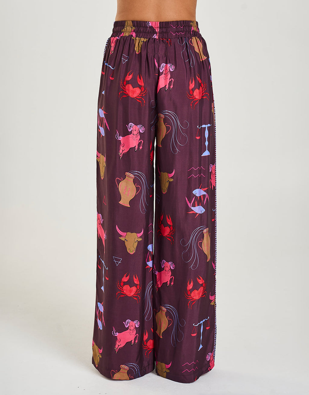 Wide Leg Pants - Zodiac