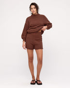 Boucle Knit Jumper - Carob - Zulu and Zephyr