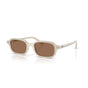 Cloudy Warm White/Dark Brown